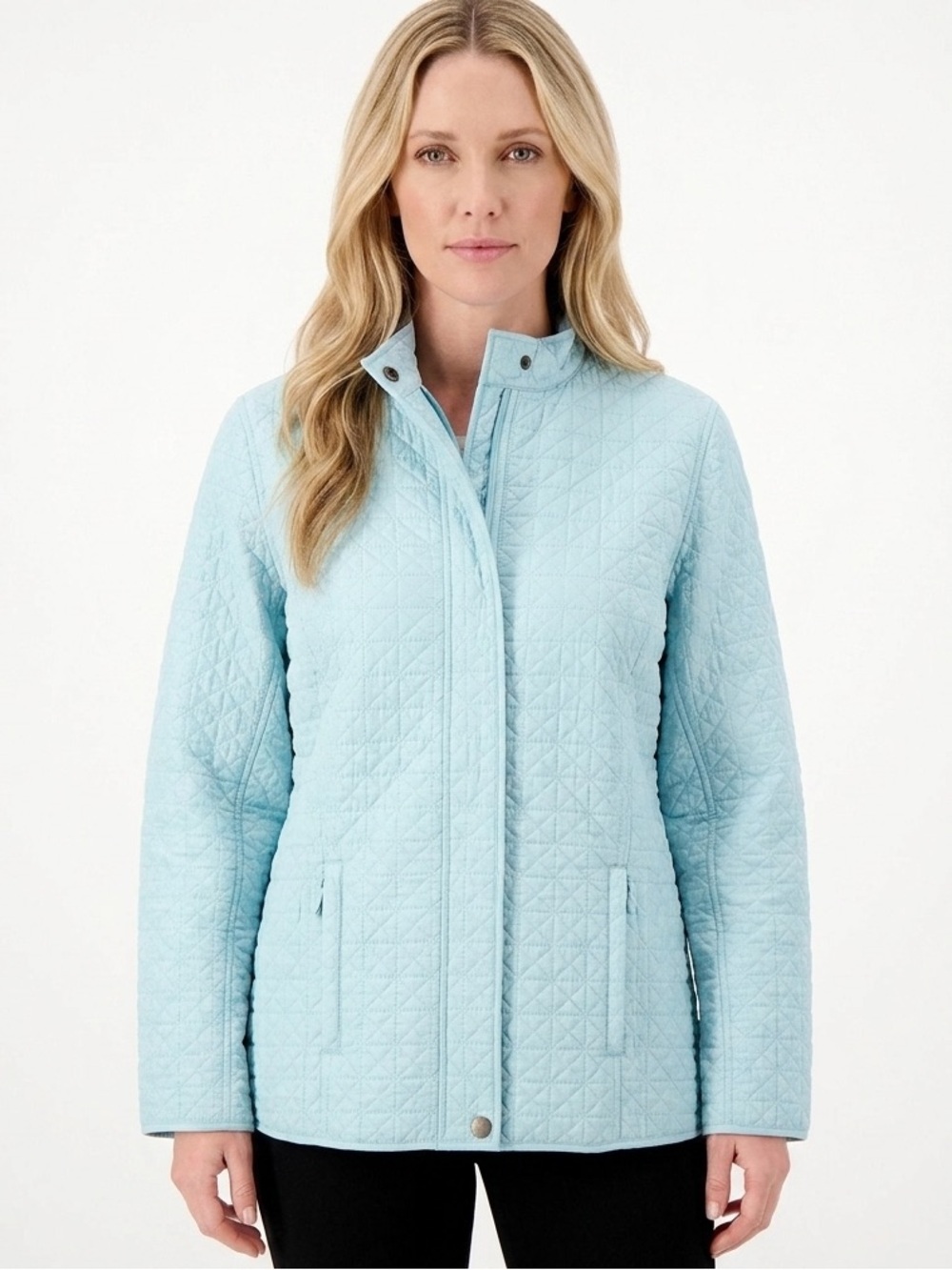 Laura Ashley Blue Quilted Jacket PS